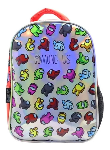 Mochila Escolar Among Us 12¨ Pulgadas Jardin Original!