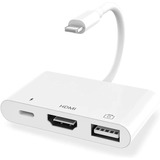 Uwecan Adaptador Otg 3 En 1 Usb Hembra Con Adaptador Hdmi Av