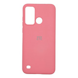 Funda Zte Blade A53 Protector Cámara Case Silicon + Mica