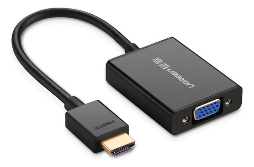 Cable Adaptador Hdmi A Vga Hembra Aux 3.5mm Micro Usb Ugreen