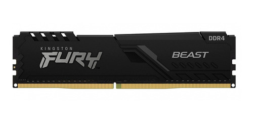 Memoria Ram Ddr4 Kingston Fury Beast Black 4gb 3200mt/s Cl16