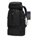 Mochila Táctica Militare Bolso Campismo Impermeable Uso Rudo Impermeable Gran Capacidad Con Carga Usb Para Deporte Senderismo/montañismo/viaje