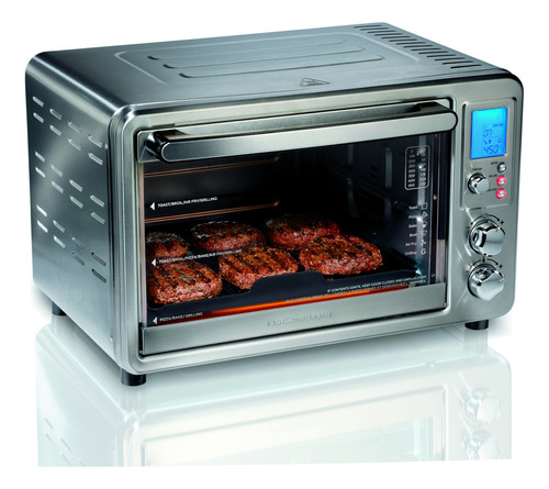 Horno Asador Tecnologia Aifryer Hamilton Beach Sure-crisp Color Gris 110v