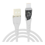 Cable De Carga Rapida 3.1 A Usb A Tipo C Con Luz Led Mallado