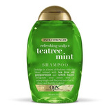 Ogx Extra Strength Refreshing Scalp + Teatree Mint Shampoo,.