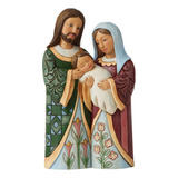 Enesco Jim Shore Heartwood Creek Holy Family Blessed With A