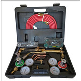 Equipo Profesional De Oxicorte Acetileno/gas 16pc En Estuche