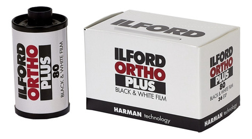 Rollo Ilford Ortho Plus 80 Asa Blanco Y Negro X36  (9212) 