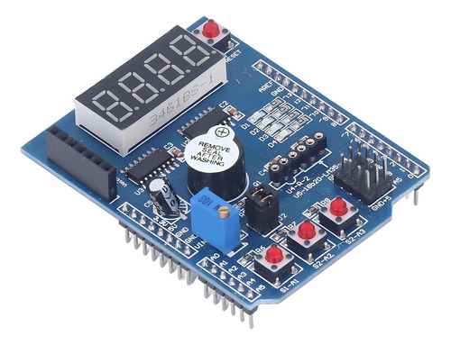 Placa Shield Multifunção P/ Arduino Aprendizagem Iniciantes