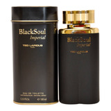 Edt 3.33 Onzas Black Soul Imperial Por Ted Lapidus Para