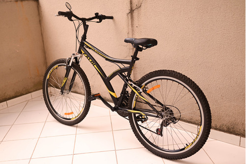 Bicicleta Caloi Andes -aro 26, Cor Preta E Selim Confortável
