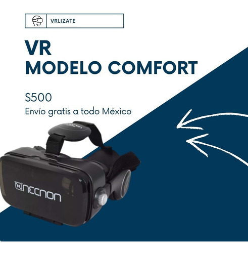 Vrlizate: Lentes Realidad Virtual Vr 360. Modelo Comfort