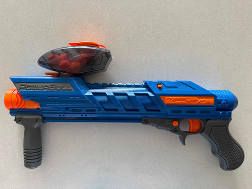 Pistola Tipo Nerf Ballistixops De Bolas De Espuma