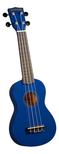 Ukelele Soprano Colorido, Azul