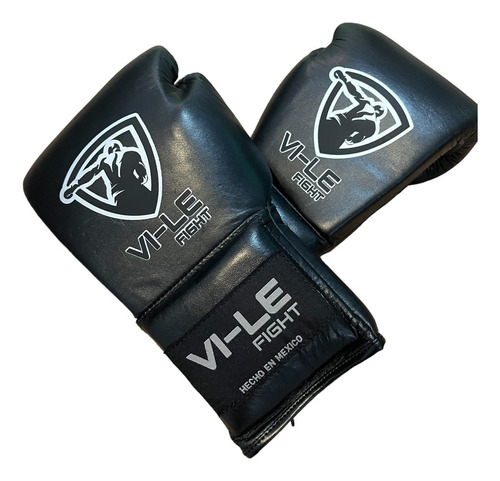 Guantes De Boxeo De Piel De Agujetas - Vi-le Fight