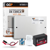 Kit Cerca Elétrica Eletrificador 3 Control 18k Ppa + Bateria