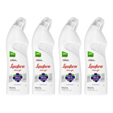 Kit 4 Desinfetante Lysoform Uso Geral Cloro Em Gel 500ml