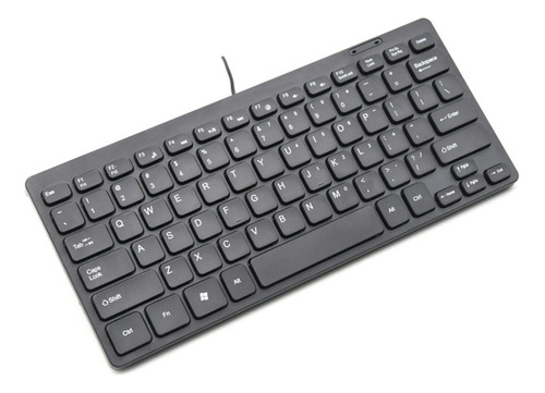 Teclado Pequeño De Alambre Delgado K1000 De 87 Teclas