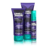 Lowell Shampoo 240ml +cond. 200ml +tônico 60ml Dynamic