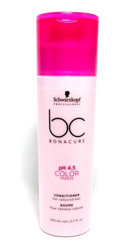 Acondicionador Schwarzkopf Bc Ph4.5 Color Freeze 200ml Baume