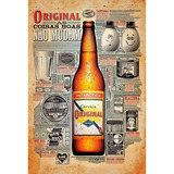 Placa Quadro Decorativo 64x46 Cerveja Original