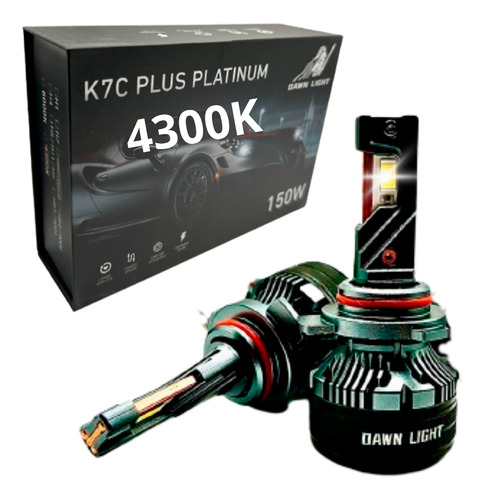 Kit Lampada Ultra Led K7c Plus Platinum 6.000k 4.300k 150w