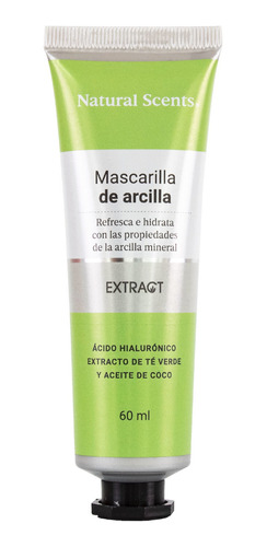  Mascarilla Facial De Arcilla 60ml Natural Scents