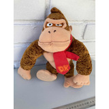 Peluche Donkey Kong Nintendo Mario Original Usado Gorila Gde