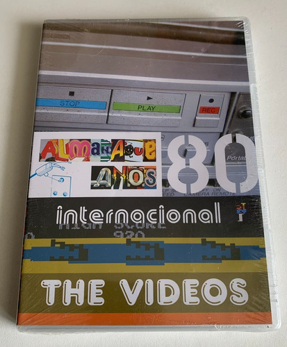 Dvd Almanaque Anos 80 - Internacional - The Videos - Lacrado