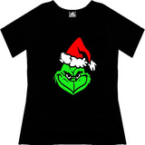 Blusa Grinch Dama Navidad Tv Camiseta Urbanoz