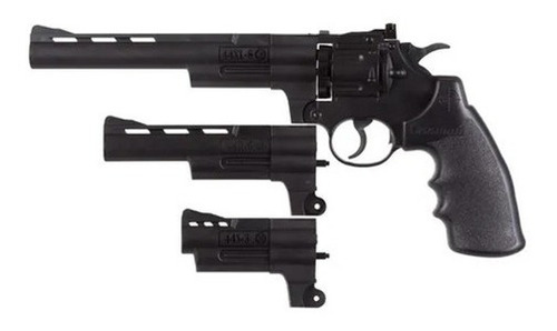 Revolver Crosman Triple Cañón Cal .177 Balines A Gas Co2