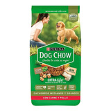Dog Chow Cachorro De Raza Mediana Y Grande Sabor Mix 3kg