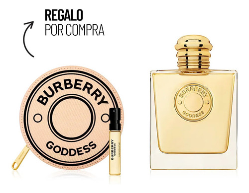 Set Burberry Perfume Mujer Goddess Edp