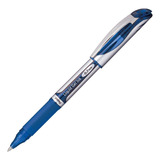 Bolígrafo Pentel Energel Deluxe Bl57bp 0.7 Mm 1 Pieza Color De La Tinta Azul Color Del Exterior Plateado