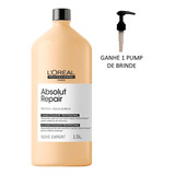 Condicionador Loreal Absolut Repair 1,5l Com Válvula Pump