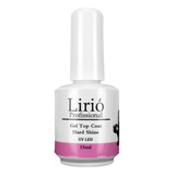 Selante Top Coat Lirió Gel Unhas De Porcelana Acrigel Fibra