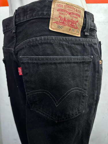 Pantalón De Jean Levis 550 W36 L30 Made In El Salvador