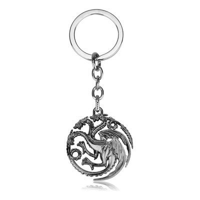 Llavero Juego De Tronos Casa Targaryen Fuego Y Hielo Regalo | MercadoLibre