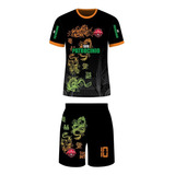 11 Kits Camisas E Calção Uniforme Futebol Personalizados