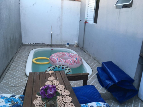 Casa Com Piscina Em Condomínio Fechado, Cibratel, Itanhaém $ 230 Mil Financia - Imagen 3
