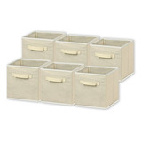 6 Pack - Simplehouseware Plegable De Tela Cubo De Almacenam