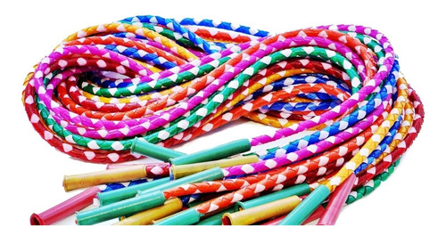 12 Cuerdas Para Brincar Mayoreo Tejida Plástico Económica