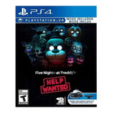 Five Nights At Freddys Help Wanted Midia Fisica Jogo Ps4