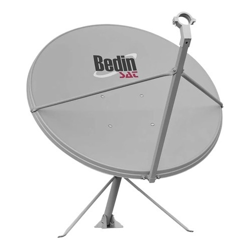 Antena Digital Chapa Parabólica Offset 90cm Ku - Bedinsat