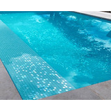 Paq. 60 M2 Mosacio Veneciano Azul Celeste Con Tornasol 2x2cm