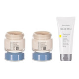 Kit Cremes Clareador Facial Dia Melasmas Sardas E Marcas Sol