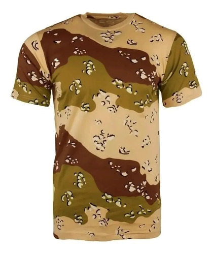 Remera Camuflada Militar Desert Storm Urbano Digital Acu 