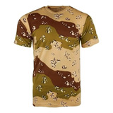 Remera Camuflada Militar Desert Storm Urbano Digital Acu 