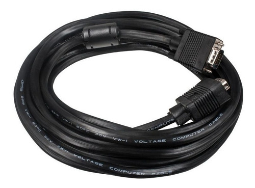 Cable Para Vga A Vga 10 Metros Flitro Blindado Pc Monitor 