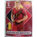 Figurinha Kevin De Bruyne  Legend Bordô Oficial Copa 2022